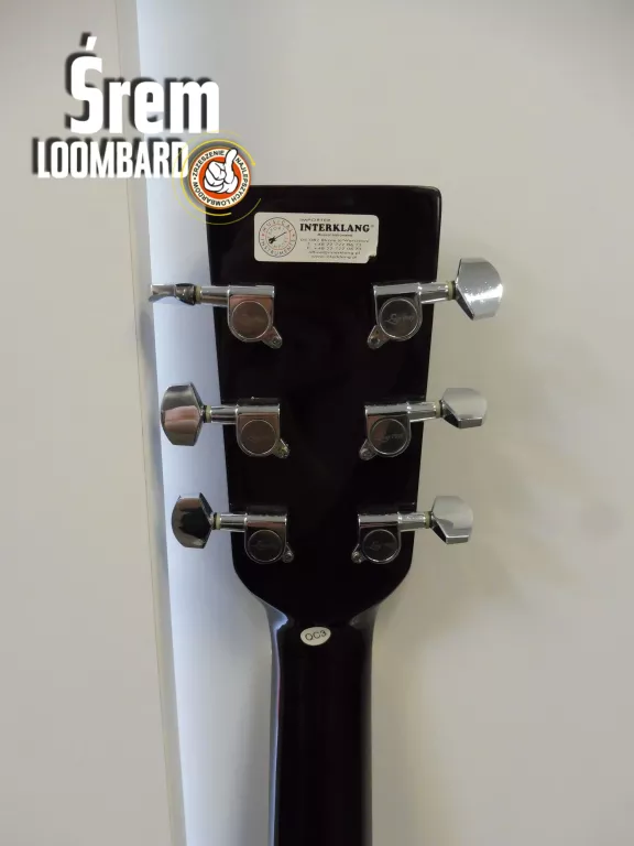 GITARA AKUSTYCZNA EVER PLAY AP-307, FUTERAŁ STAN DB!