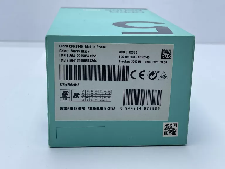 OPPO RENO 5 8 GB / 128 GB