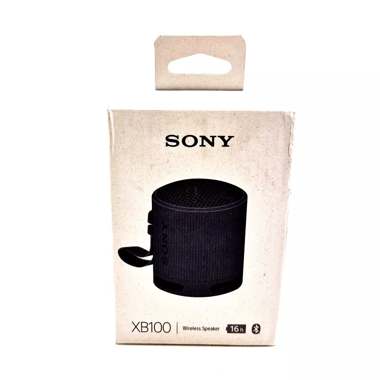 GŁOŚNIK PRZENOŚNY SONY SRS-XB100 CZARNY