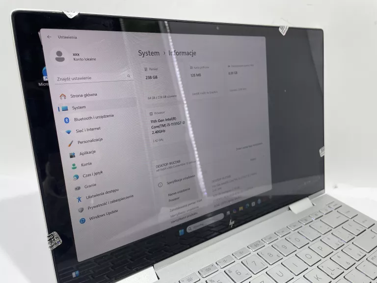 LAPTOP HP ENVY 13 X360 ŁADOWARKA I TORBA