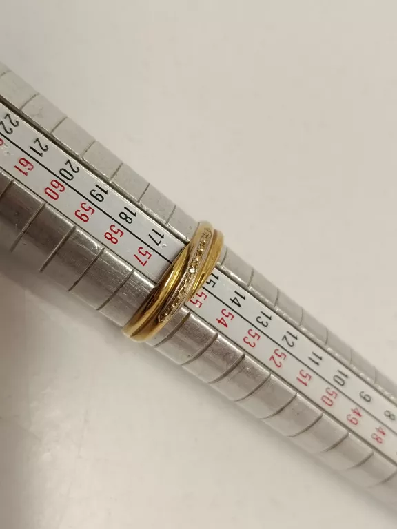 ZŁOTY PIERŚCIONEK 333 W:1,02
