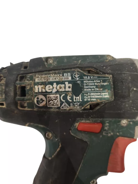 WKRĘTARKA METABO POWER MAXX D-72622 + 2 AKU + ŁAD