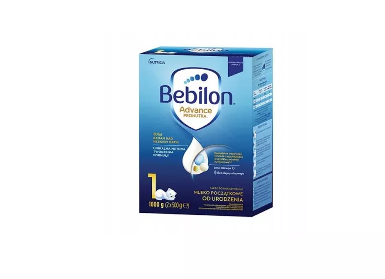 BEBILON ADVANCE PRONUTRA 1 MLEKO POCZĄTKOWE OD URODZENIA 1000G 10/2025