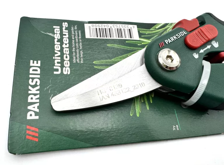 SEKATOR OGRODOWY RĘCZNY DO GAŁĘZI KRZEWÓW NOŻYCE STAL PARKSIDE 6MM
