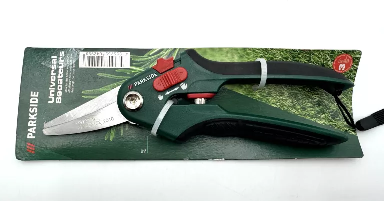 SEKATOR OGRODOWY RĘCZNY DO GAŁĘZI KRZEWÓW NOŻYCE STAL PARKSIDE 6MM