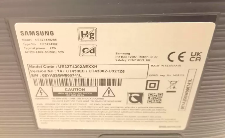 TELEWIZOR SAMSUNG UE32T4302AEXXH