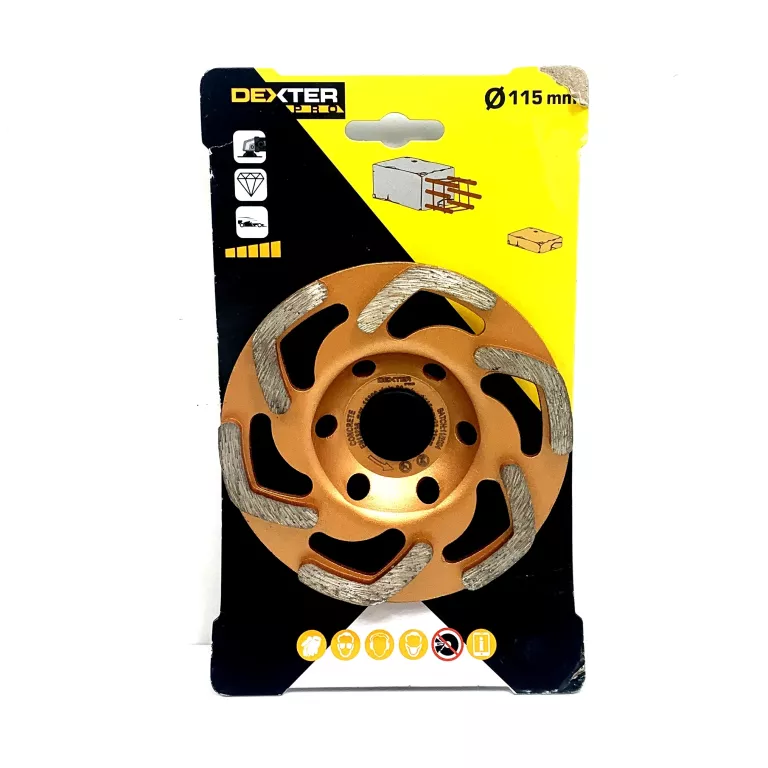 TARCZA DIAMENTOWA DO BETONU 115 X 22,2 DEXTER PRO