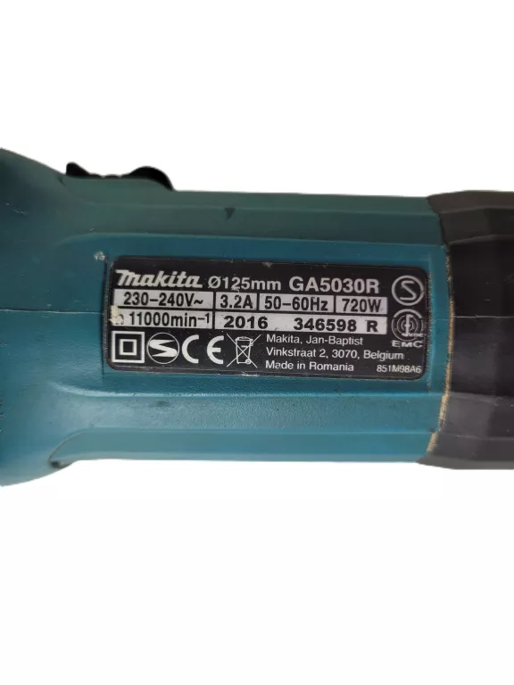 SZLIFIERKA KĄTOWA MAKITA GA5030R SIECIOWA