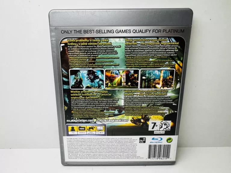 GRA PS3 RATCHET CLANK TOOLS OF DESTRUCTION