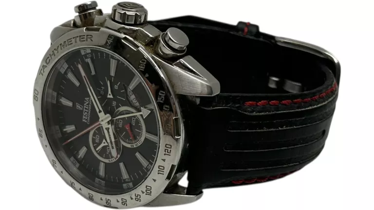 ZEGAREK MĘSKI FESTINA F16489 CHRONOGRAF PASEK USZK.