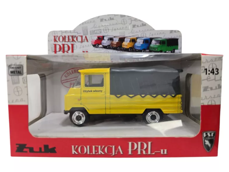 SAMOCHÓD DOSTAWCZY DAFFI PRL ŻUK 1:43 KOLEKCJA PRL-U