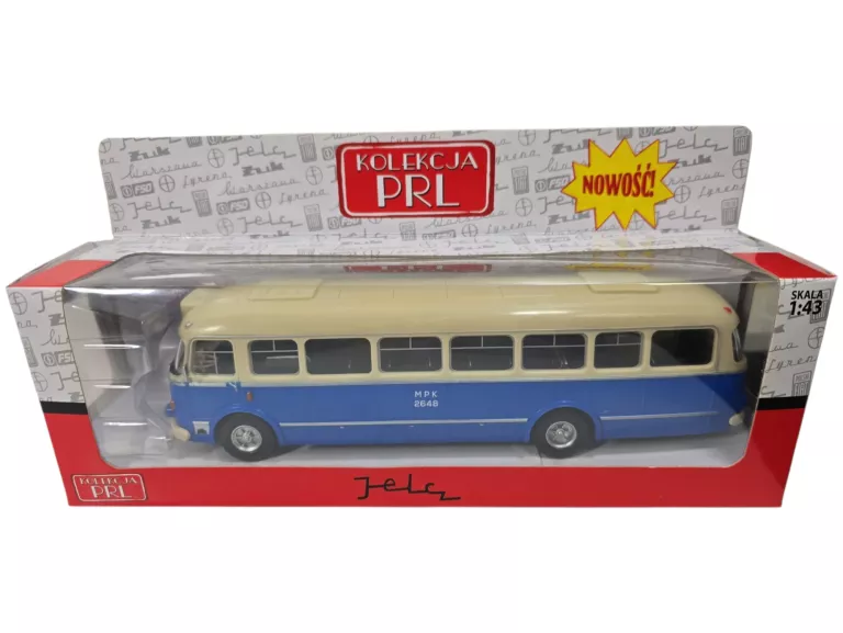 KOLEKCJA PRL JELCZ 272 AUTOBUS NIEBIESKI