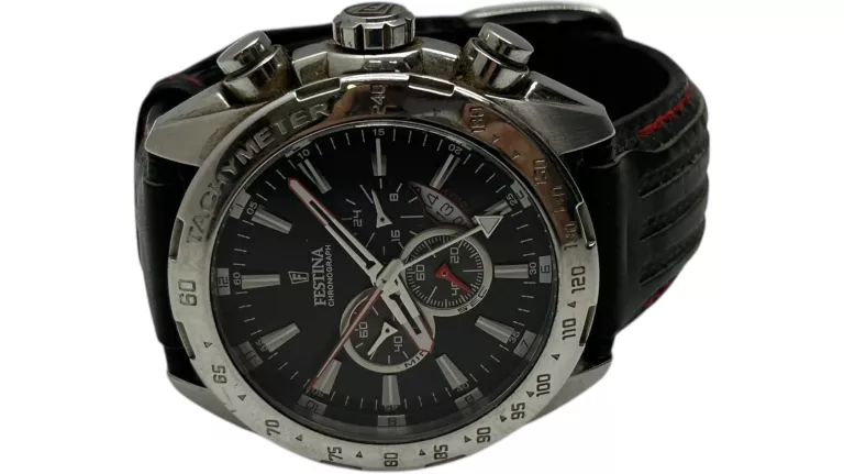 ZEGAREK MĘSKI FESTINA F16489 CHRONOGRAF PASEK USZK.