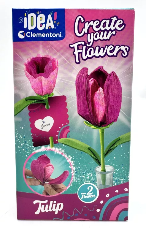 MINI FABRYKA KWIATÓW CLEMENTONI 18170 TULIPAN