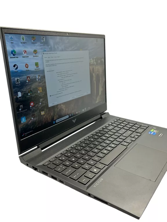LAPTOP HP VICTUS 16-D0316NW I5-11400H/8GB/512GB+KARTON