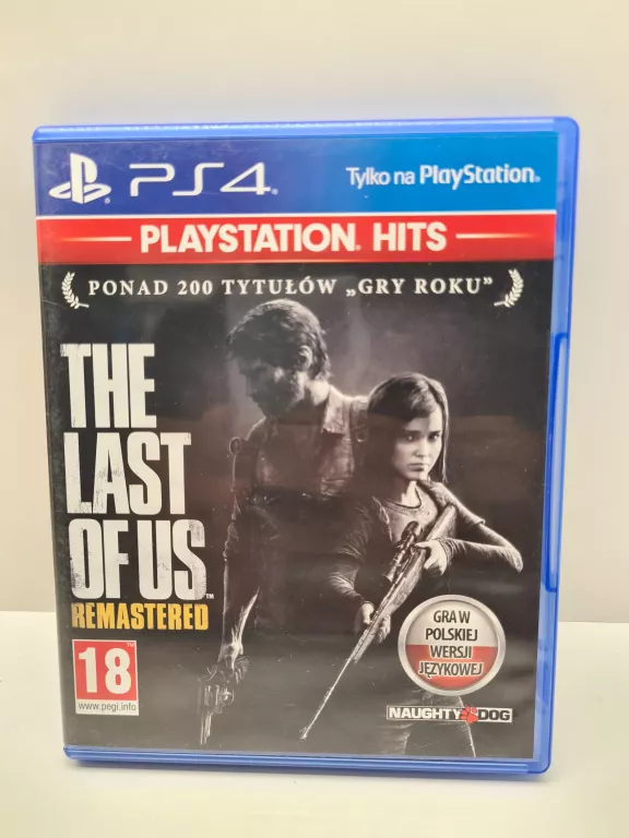 GRA PS4 THE LAST OF US REMASTERED HITS PL