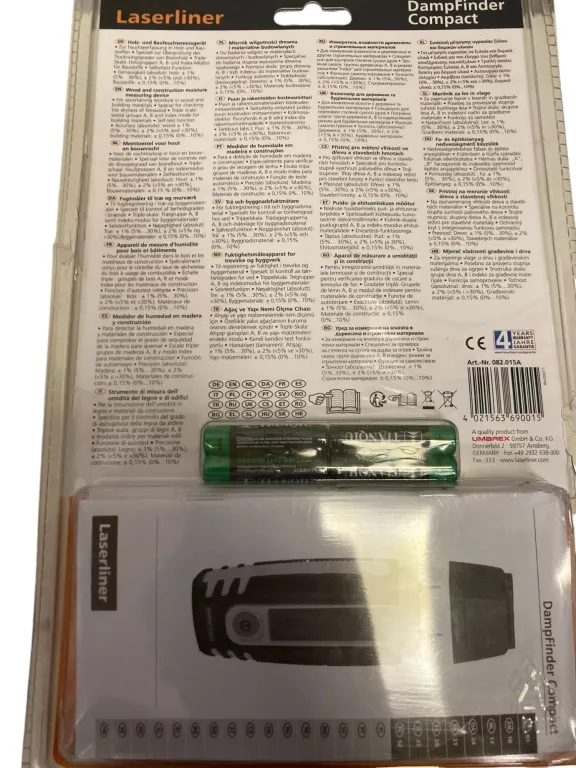 LASERLINER DAMPFINDER COMPACT CZUJNIK WILGOTNOŚĆI POLECAM