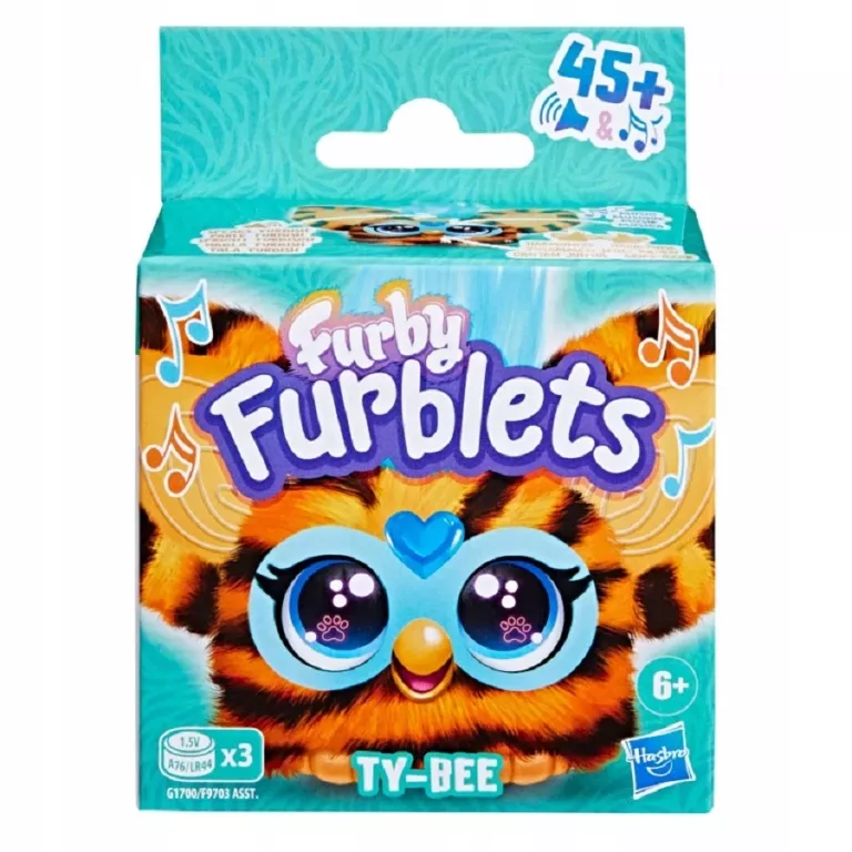 FURBY FURBLETS INTERAKTYWNA MASKOTKA TY BEE TYGRYSEK HASBRO G1700