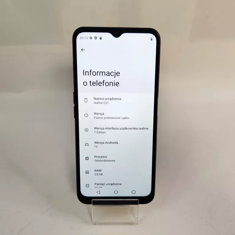 TELEFON SMARTFON REALME C31 3/32GB