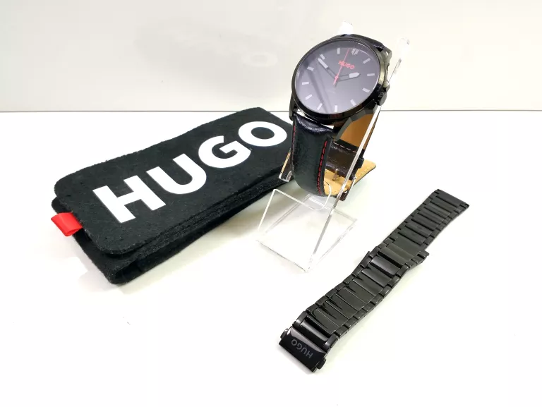 ZEGAREK MĘSKI HUGO HU.420.1.34.3516 PASEK + BRANSOLETA | ETUI |