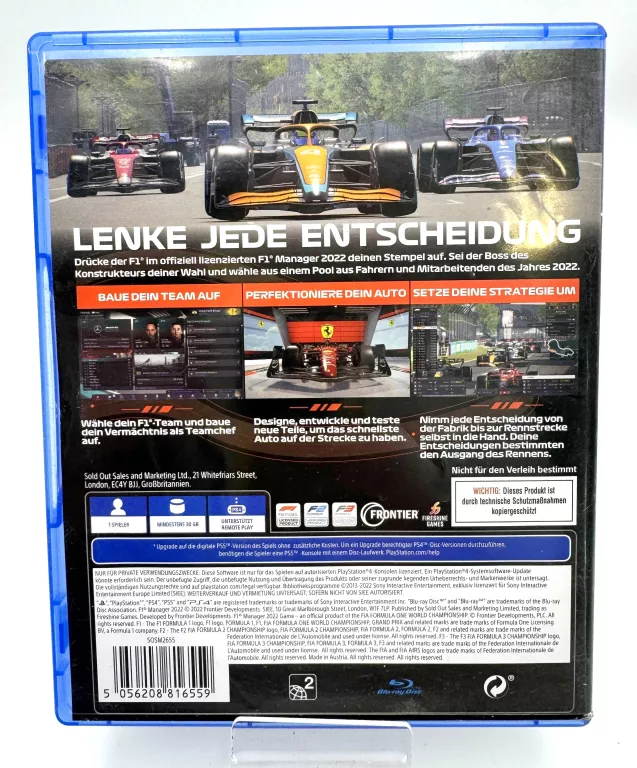GRA PS4 F1 MANAGER 22