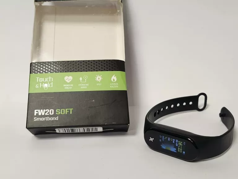 SMARTBAND MAXCOM FW 20 SOFT FIT CZARNY