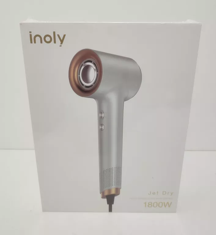 SUSZARKA DO WŁOSÓW HIGH-SPEED IONS INOLY JET DRY SILVER GLOW 1800W ICS01