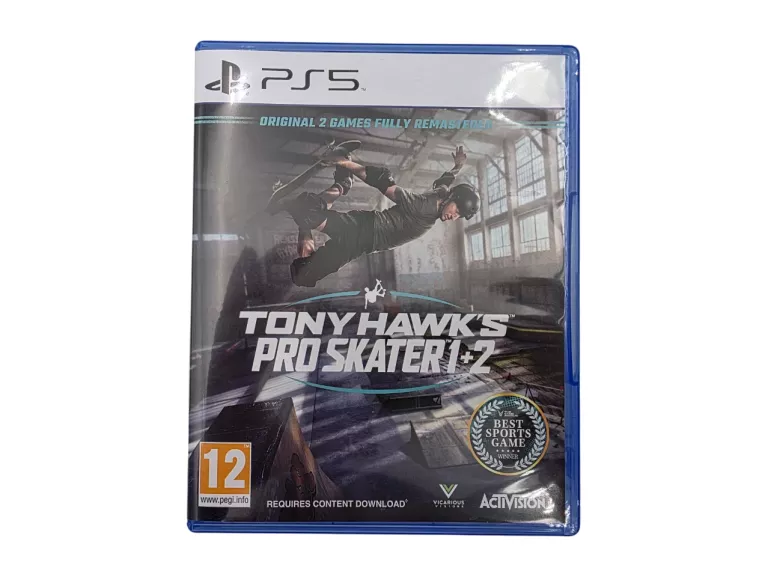 GRA TONY HAWK PRO SKATER 1+2 REMASTERED PS5