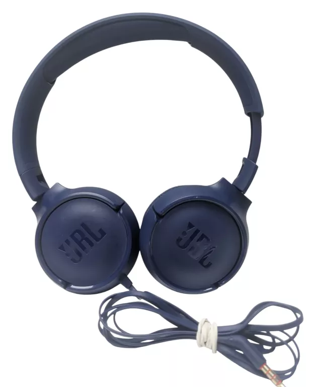 SLUCHAWKI JBL TUNE 500 NIEBIESKIE PRZEWODOWE