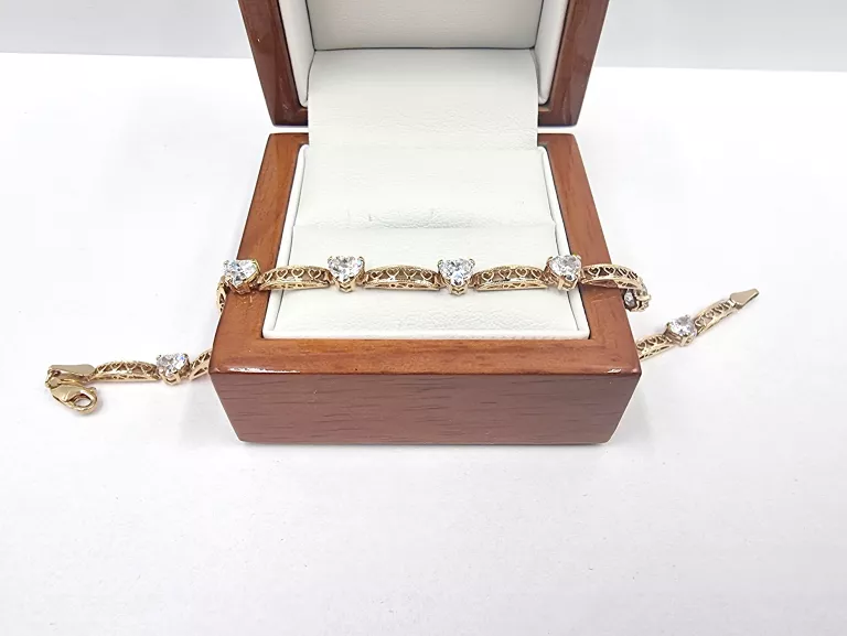 zlota-nienoszona-bransoletka-z-cyrkoniami-p585-729g-dl18cm-stan-11323-2