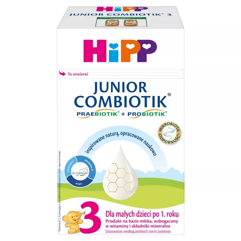 MLEKO HIPP JUNIOR COMBIOTIK 3 550G