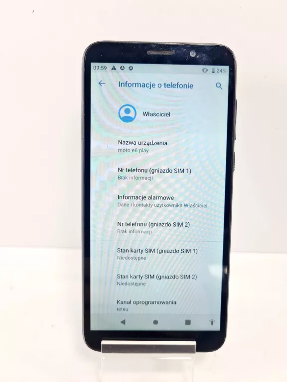 TELEFON MOTOROLA MOTO E6 PLAY 2/32GB