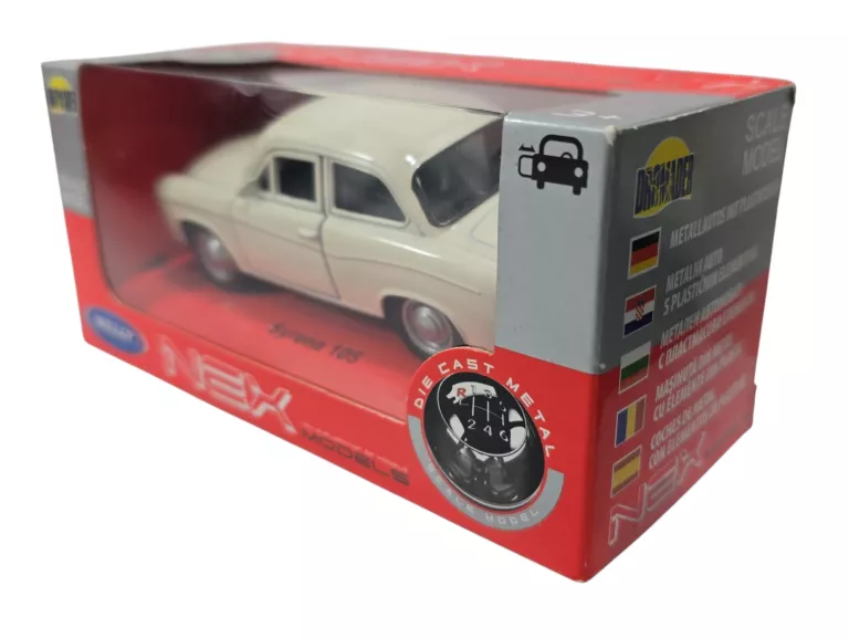 MODEL 1:34 PRL SYRENA 105 BIAŁY A884S105B