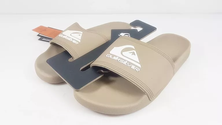 KLAPKI BASENOWE QUIKSILVER BEŻOWE ROZMIAR 46