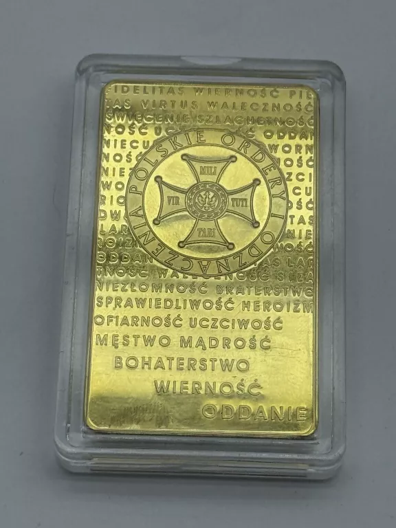 ORDER VIRTUTI MILITARI NAJWYŻSZE POLSKIE ODZNACZENIE WOJENNE