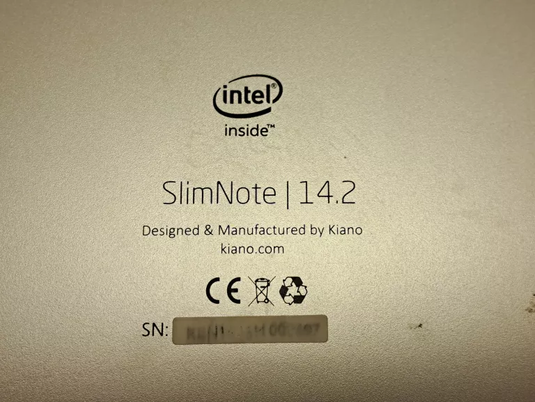 LAPTOP KIANO SLIMNOTE 14.2'