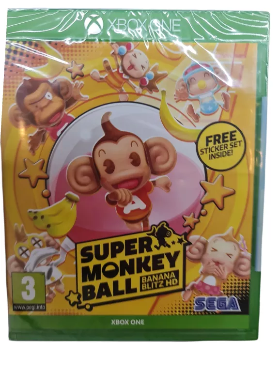 GRA XBOX ONE SUPER MAŁPA PIŁKA: BANANA BLITZ HD FOLIA