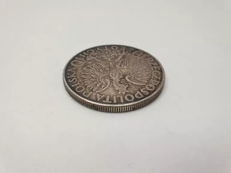 MONETA 10 ZŁOTYCH 1933 GŁOWA KOBIETY ZE ZNAKIEM MENNICY