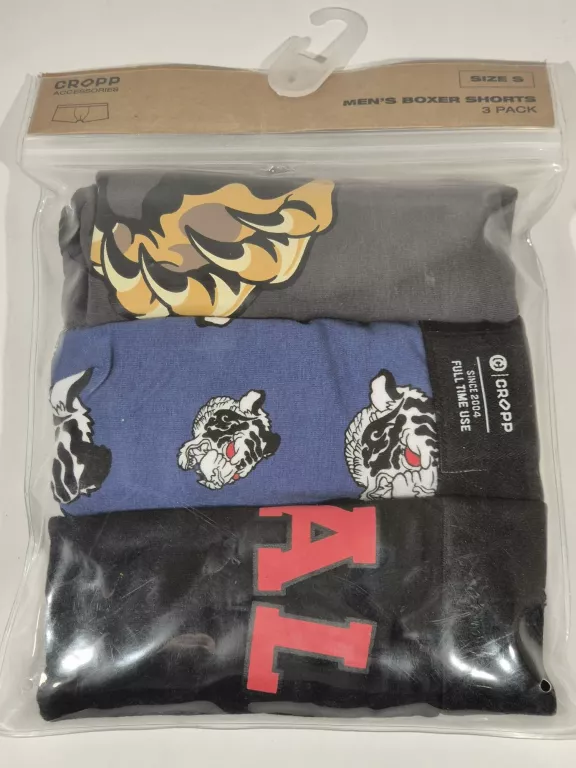 3 PACK BOKSERKI ROZMIAR S CROPP