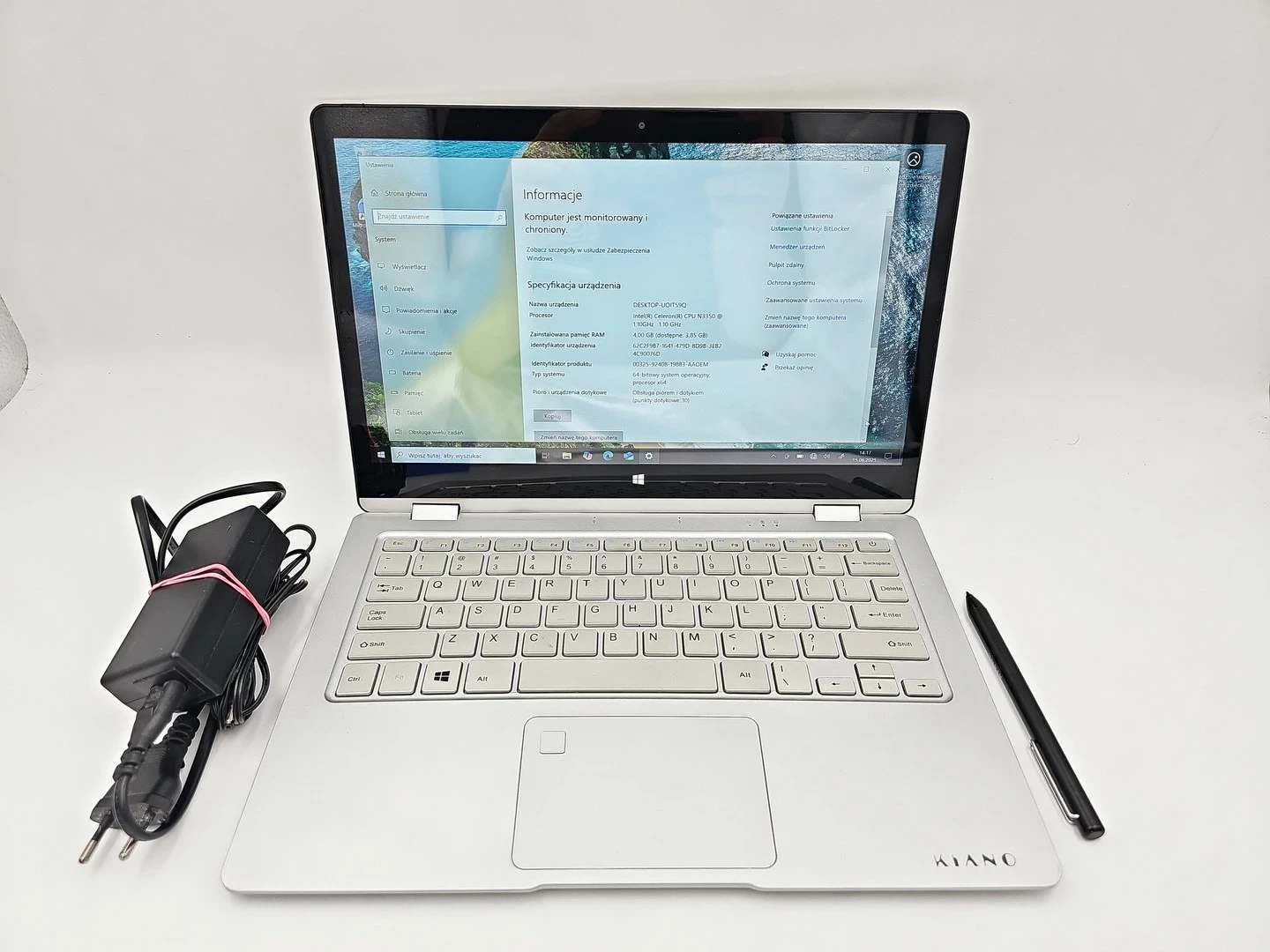 laptop-kiano-elegance-133-360-ladowarka-rysik-legionow-3-grudziadz