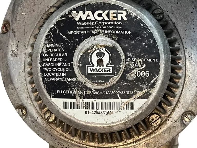 ZAGĘSZCZARKA STOPOWA SKOCZEK WACKER BS 600 2002R. SILNIK 2 SUW WACKER