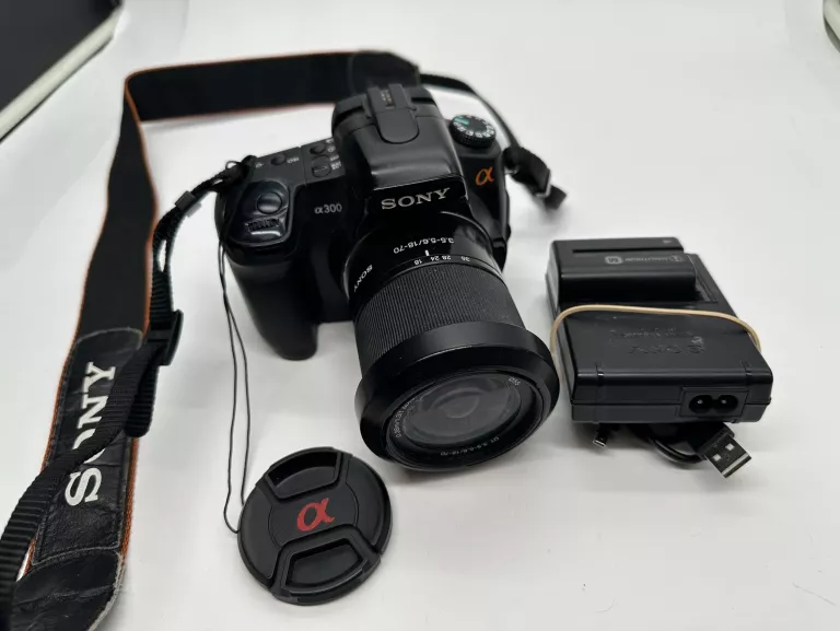 SONY ALFA 300 + OBIEKTYW 3,5-5,6/18-70