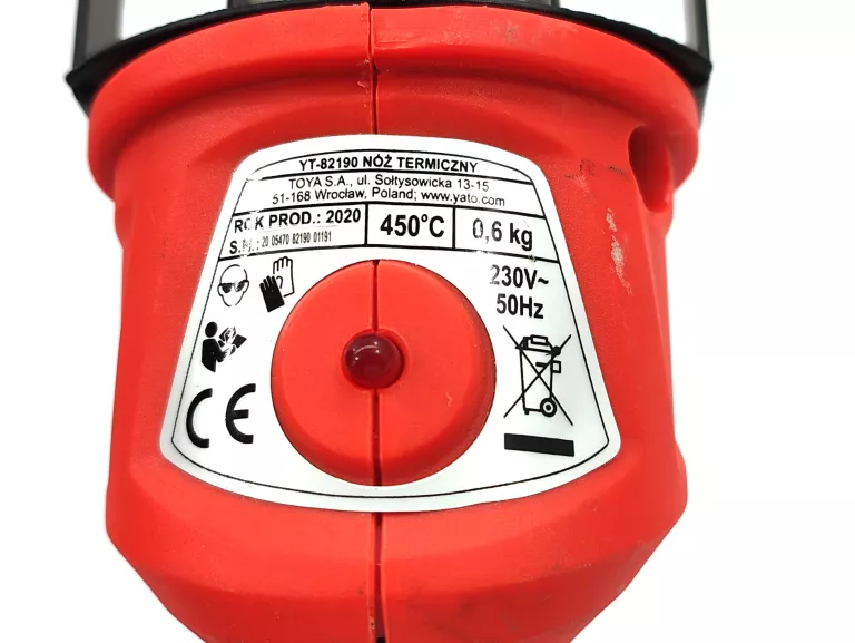 YATO YT-82190 NÓŻ TERMICZNY DO STYROPIANU