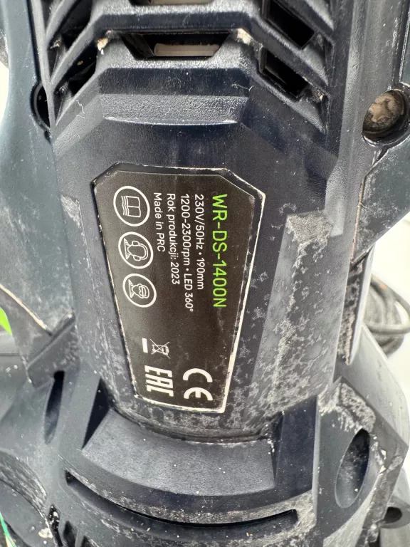 SZLIFIERKA WUBER WR-DS-1400N KPL PUDEŁKO