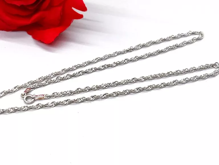 SREBRNY ŁAŃCUSZEK [925] 3,9G DŁ.47
