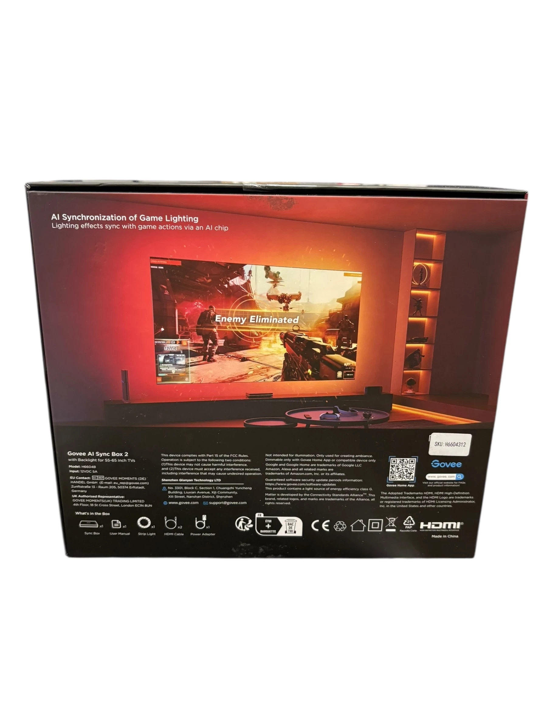 tasma-led-tv-backlight-govee-ai-sync-box-2-h6604b-dla-tv-55-65-cali-kod-producenta-ai-sync-box-2