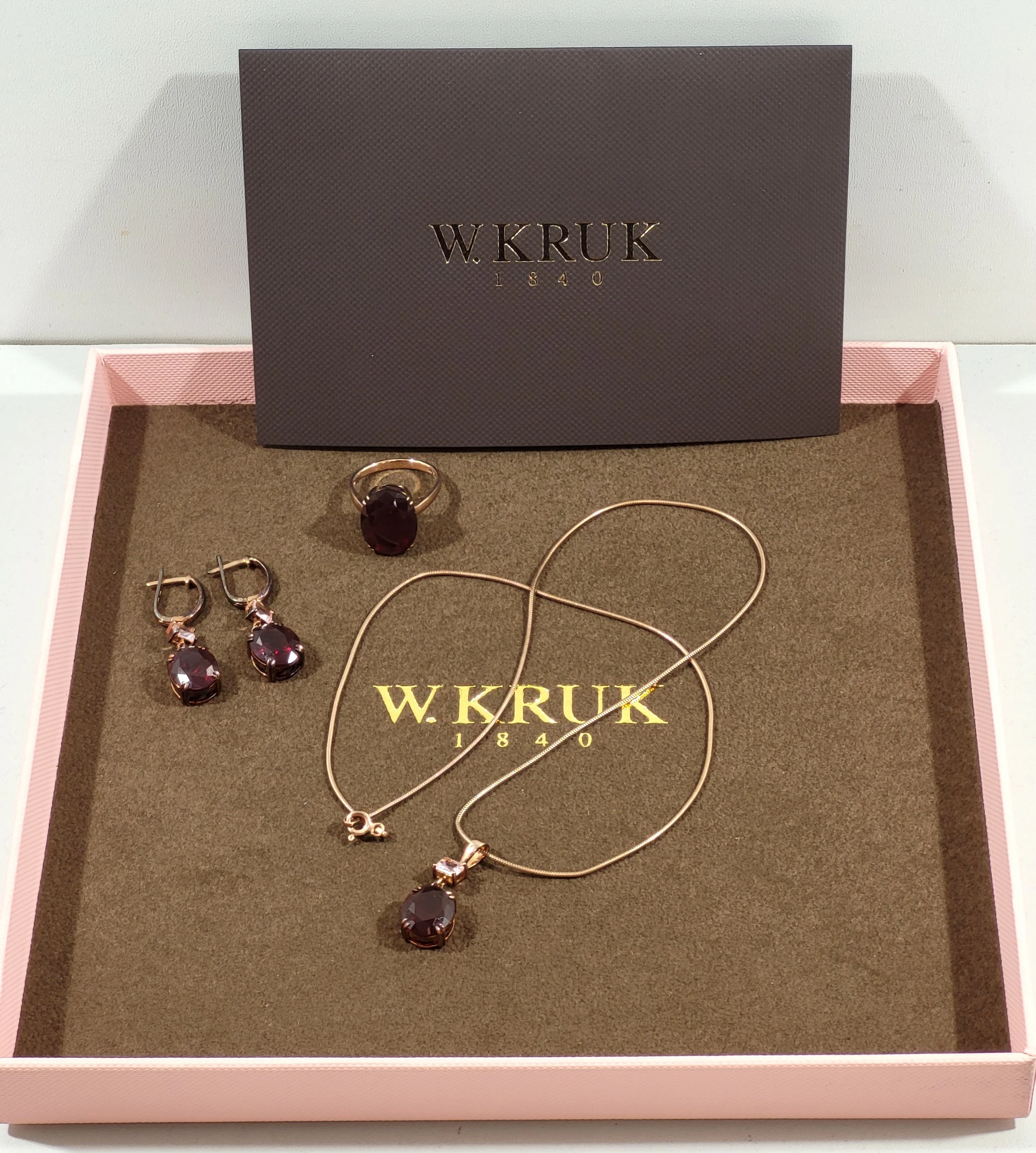 srebro-wyrob-jubilerski-uzywany-komplet-bizutri-srebro-925-zlocone-ean-gtin-5905868201918