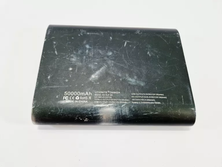 POWERBANK LITIONITE TANKER MODEL NJF-5X | 50000 MAH