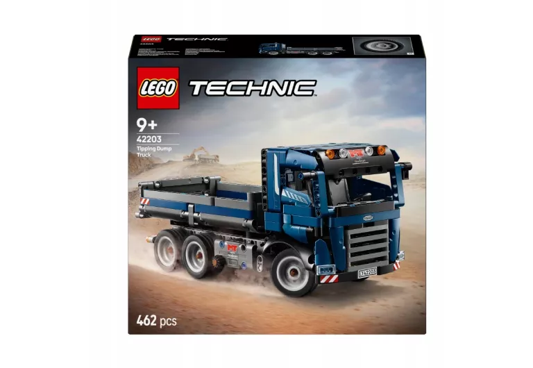 LEGO TECHNIC 42203 WYWROTKA Z PRZECHYLANĄ SKRZYNIĄ