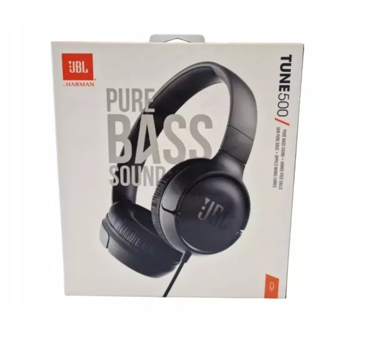SŁUCHAWKI JBL NAUSZNE TUNE 500 PURE BASS